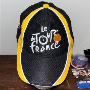 Tour de France Cyclist sewn racing jersey cycling bike race Cap Hat Collector